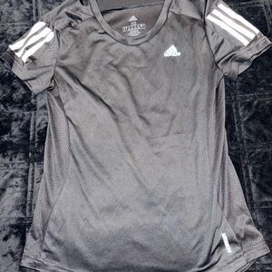 Adidas Women's Black Short Sleeve Tee